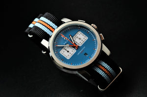 AMWG x HOUSON Rally Gulf Quartz Chronograph